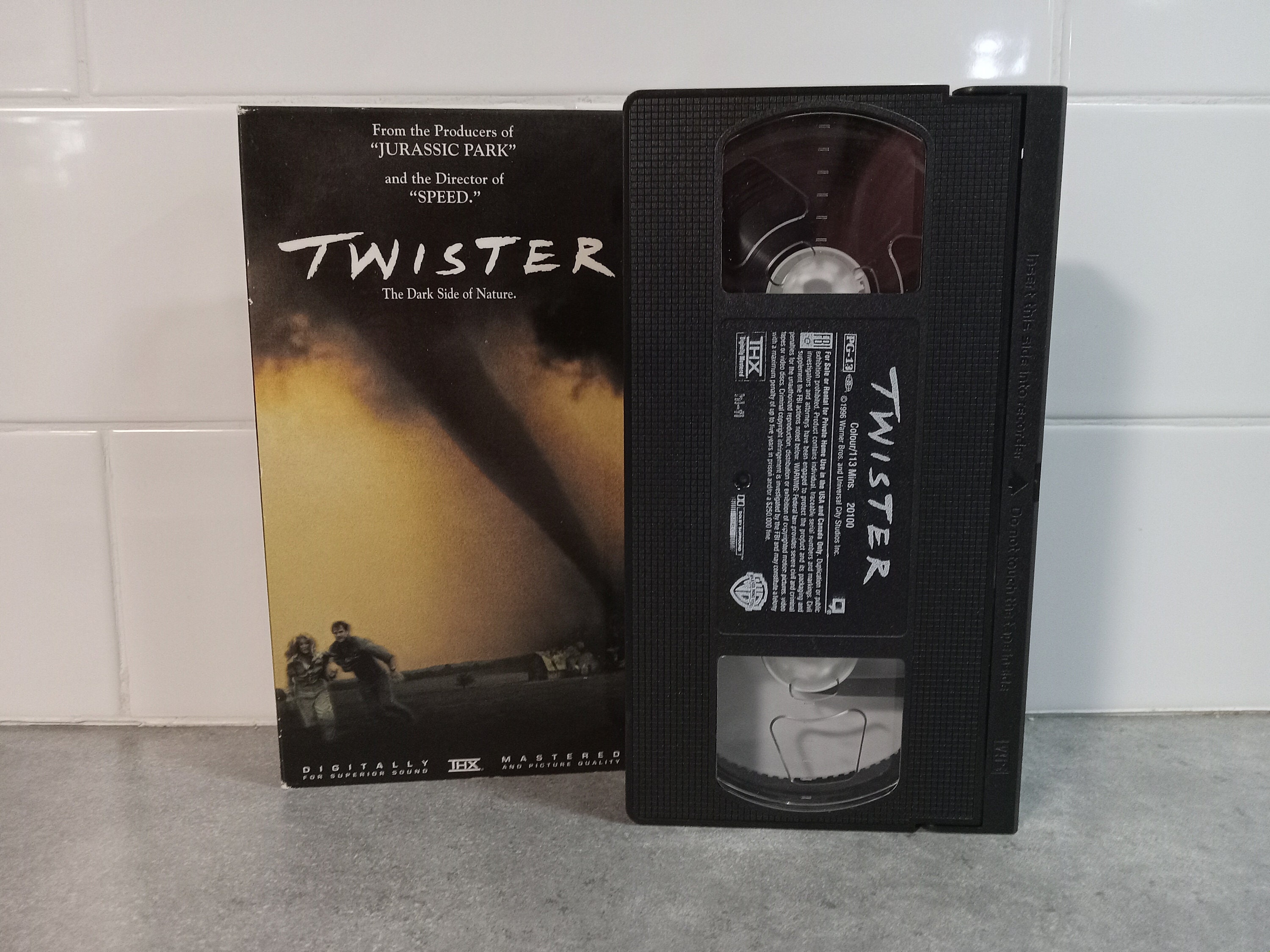 1996 Twister VHS Movie Used Tape Bill Paxton | VHS Movie