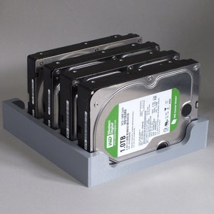 Laufwerksaufbewahrung 3,5" (HDD) Organizer | Robustes und langlebiges PETG