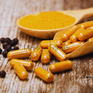 Turmeric with Piperine Extract Capsules Organic