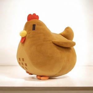 Stardew valley chicken plush, Gift idea for gamer, Birthday gift idea
