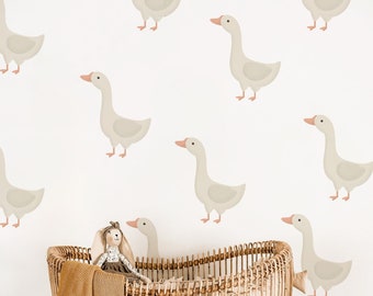 Nursery Wall Decals, Goose Stickers, *US orders ship DDP*