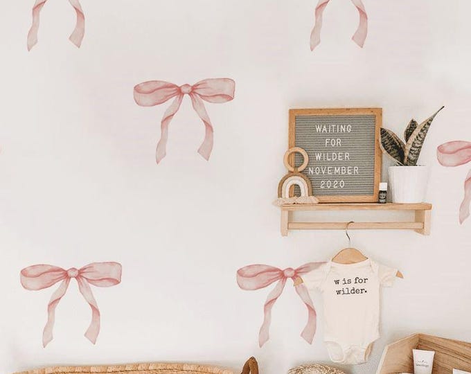 Handmade Pink Bow Tufted Rug, Cute Trendy Coquette Decor, Pastel Girly ...