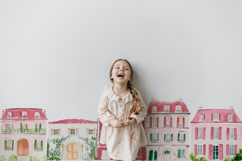 Paris decals child room