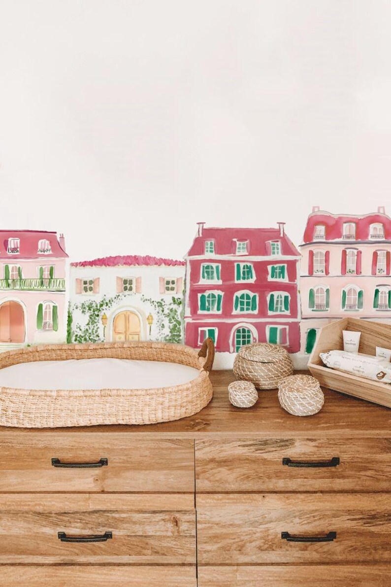 Paris nursery decals