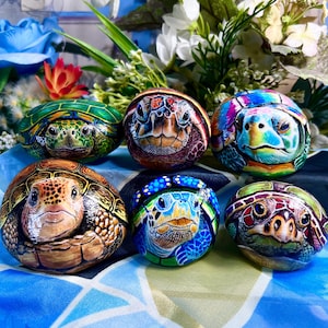 longevity Turtle Painted Rock.Turtle has a beautiful meaning of &quot;immortality&quot;.