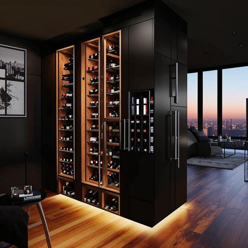 Wine Fridge Cabinet - Etsy