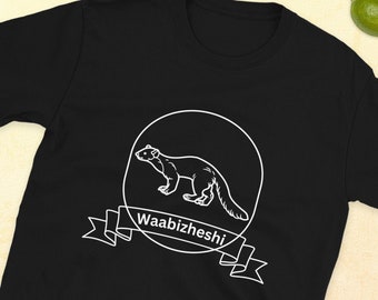 Camiseta unisex de manga corta Ojibwe "Marten"