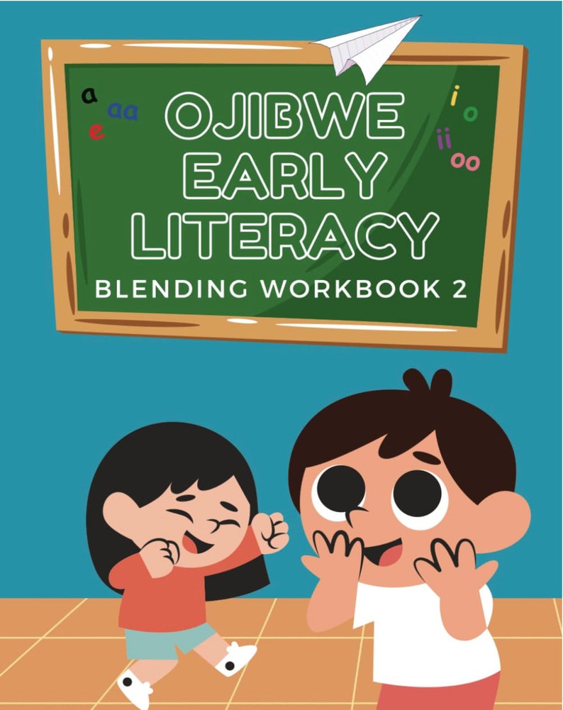 Ojibwe Early Literacy Vowel Consonant Blending Workbooks - Etsy