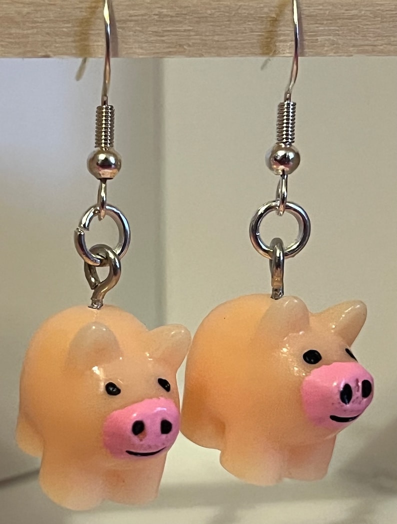 Pig Earrings image 1