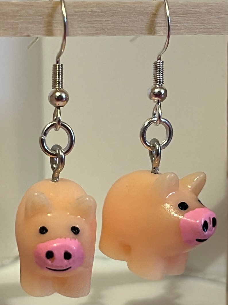 Pig Earrings image 3