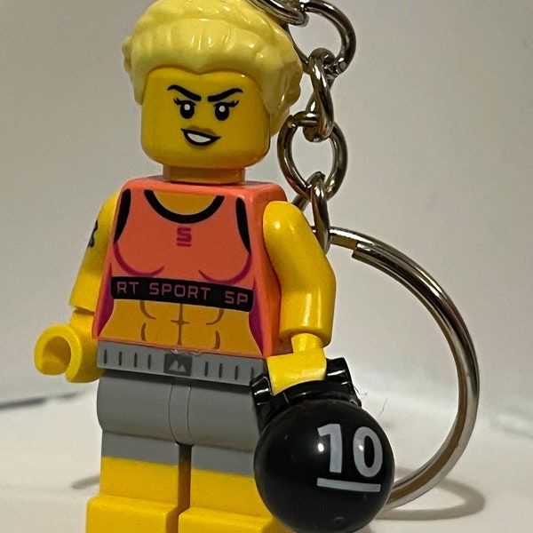 Lego keyring-Fitness Instructor- Cross Trainer- Personal Trainer