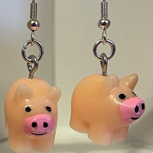 Pig Earrings image 2