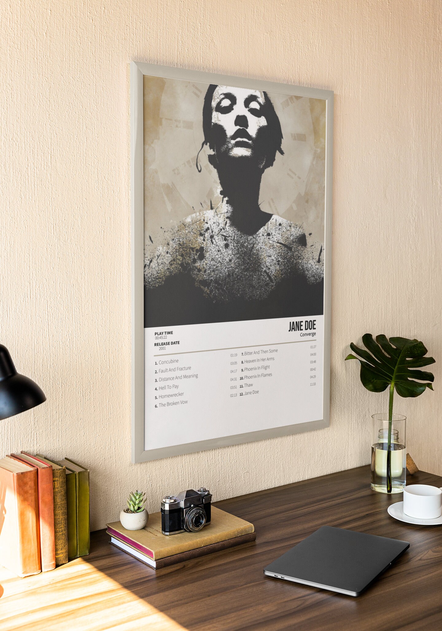 Converge Jane Doe Album Cover Poster For Home Wall Art