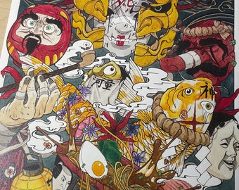 Print: Yokai A4
