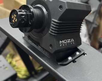 Soporte de inclinación de 15 grados de 3D Builds: para distancia entre ejes Moza R3 o R5 y plataforma Next Level Racing NLR F-GT