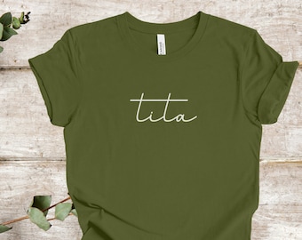Tita Shirt Hawaiian Sister Tee Olelo Hawaii Shirt Gift for Sister Gift for Friend Gift Tita Shirt for Sister Tee Minimalist Hawaii T-Shirt
