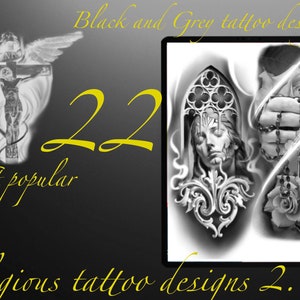 22 Cristian tattoo design 2.0 stamp brushes
