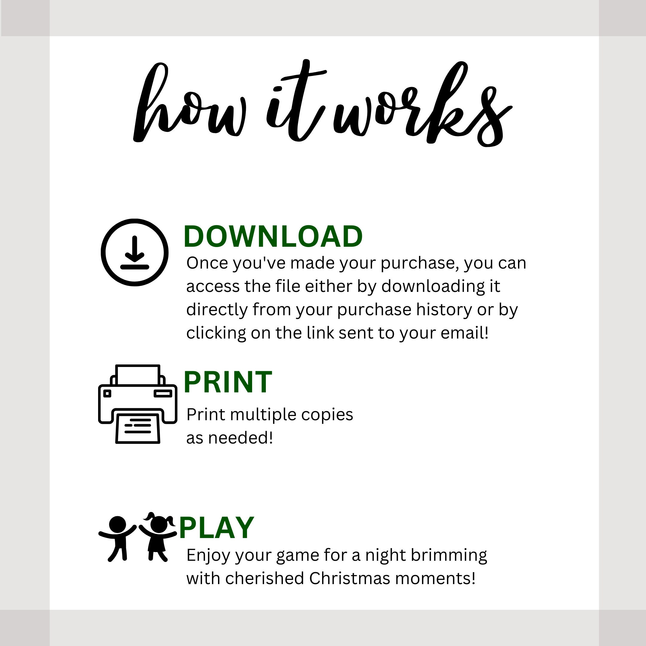 Left Right Christmas Game Printable Christmas Game for Etsy Left Right Christmas Game Printable Christmas Game for Etsy