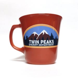 Twin Peaks Sheriff Department Mug, Dale Cooper