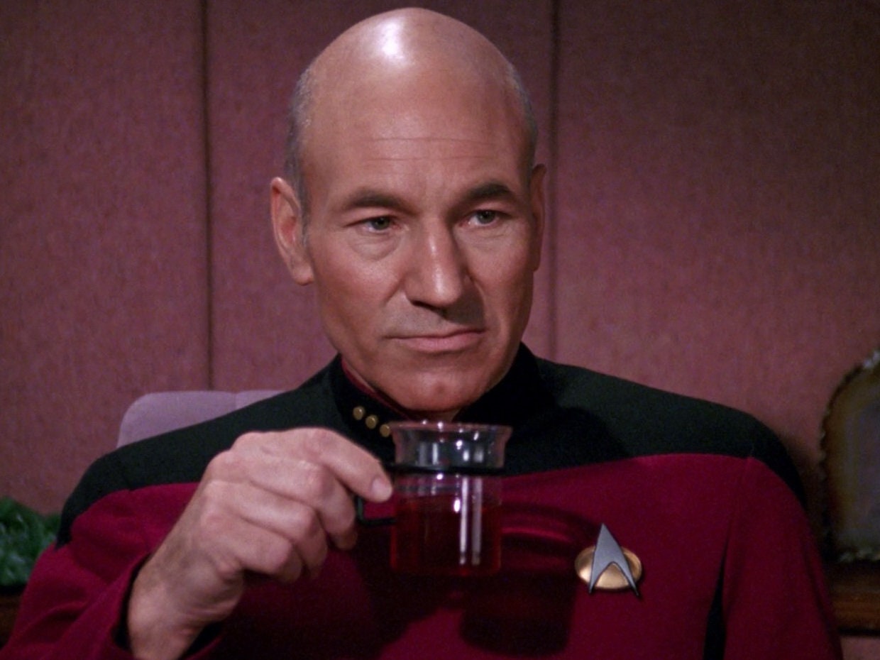 ピカード船長ティーカップマグ スタートレック TNG ネクスト