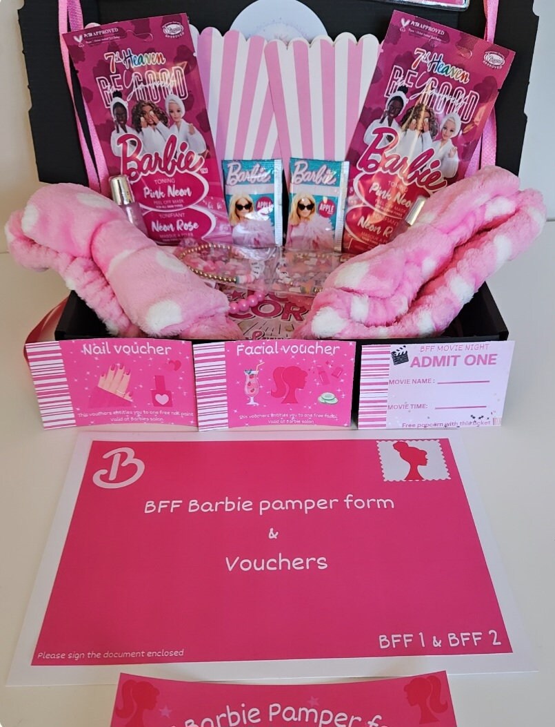 Barbie Arts And Crafts Suprise Positivity Box Birthday Present