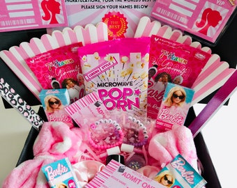 Best sisters barbie pamper box personalised pamper box best sister certificate and pamper form barbie theme gift