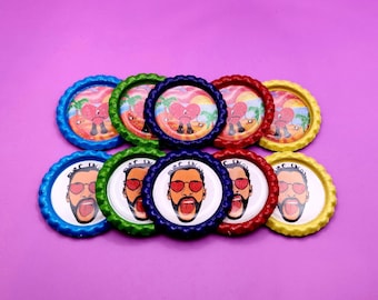 Bad Bunny Mexican Bingo Loteria Chips