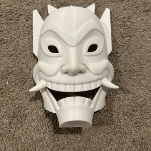 Blue Spirit Mask | 3D Printed and Ready to Wear | Avatar: The Last Airbender