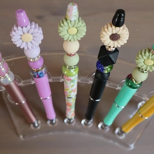 Beaded Pens/ Writing Pens/ School Supplies/ Ballpoint Pens/ Journal Pens/ Teacher Pens