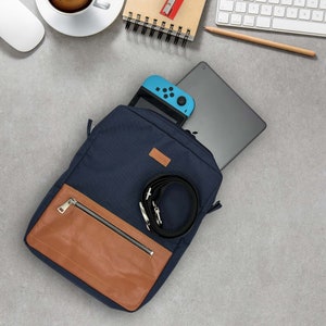 Laptop Tasche Tablet Tasche Crossbody leichte Schultergurt Tasche mit Griff für Männer und Frauen