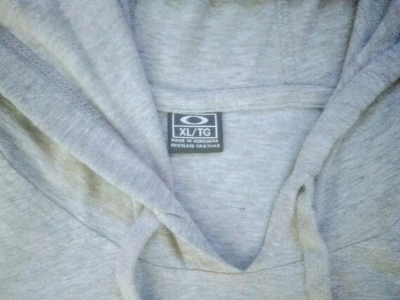 Vintage Mens X-Large Oakley Grey Gray Sweater Rare - image 3