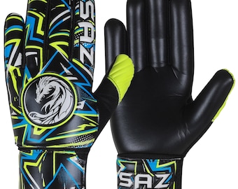 Football Soccer Goalkeeper Goalie Gloves Kids Boys Youth with 4MM Super Grip palms