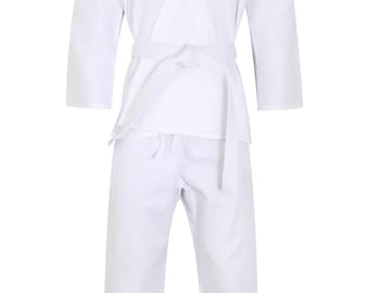 Martial Arts Karate uniform, taekwondo lightweight kids and adult training Gi MMA Fighter