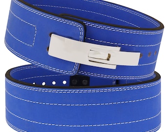 Lever Weightlifting Leather Belt Havey duty Powerlifting Gym Belts for Men & Women