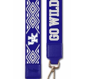 Kentucky Strap GO CATS - Adjustable, Licensed, Canvas, Game Day, Crossbody, Tailgating, Stadium Approved, Graduation Gift, Back to School