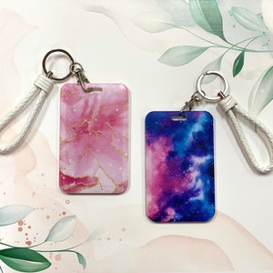 ID Badge Holder, Badge Holder, Vertical, Card Protector Case, Badge Protector, Name Badge, Teacher Badge, Student Card, Valentines