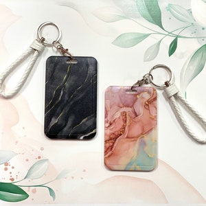 ID Badge Holder, Badge Holder, Vertical ID Holder, Card Protector Case, Badge Protector, Name Badge, Teacher Badge, Student, Valentines