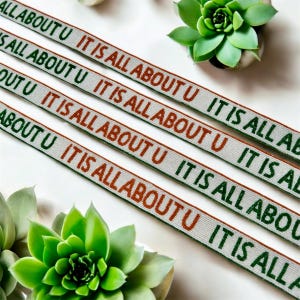 University of Miami Beaded Purse Strap, Handmade, Crossbody, Shoulder, Stadium Approved, Game Day, Graduation, Mothers Day, Gift, Tailgating