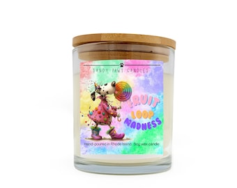 Fruit Loop Madness Soy Wax Candle