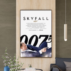 Skyfall - James Bond Movie Poster