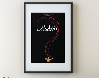Aladdin Minimalist Poster