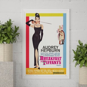 Vintage Breakfast at Tiffany&#39;s - Movie Poster