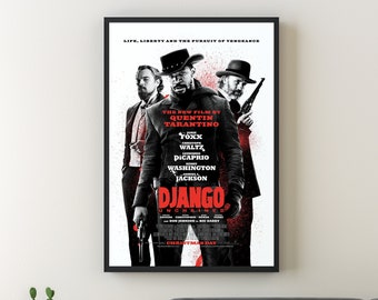 Django Unchained - Movie Poster