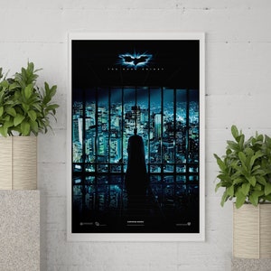 El caballero oscuro - Cartel de la película