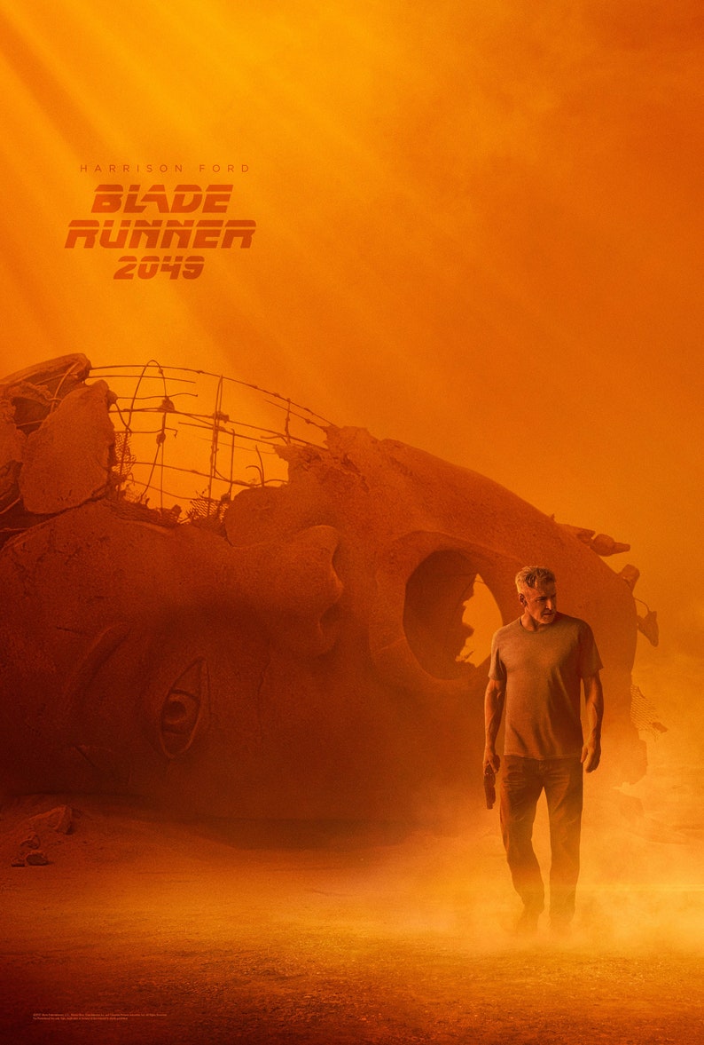 Blade Runner 2049 Movie Posters Option 1