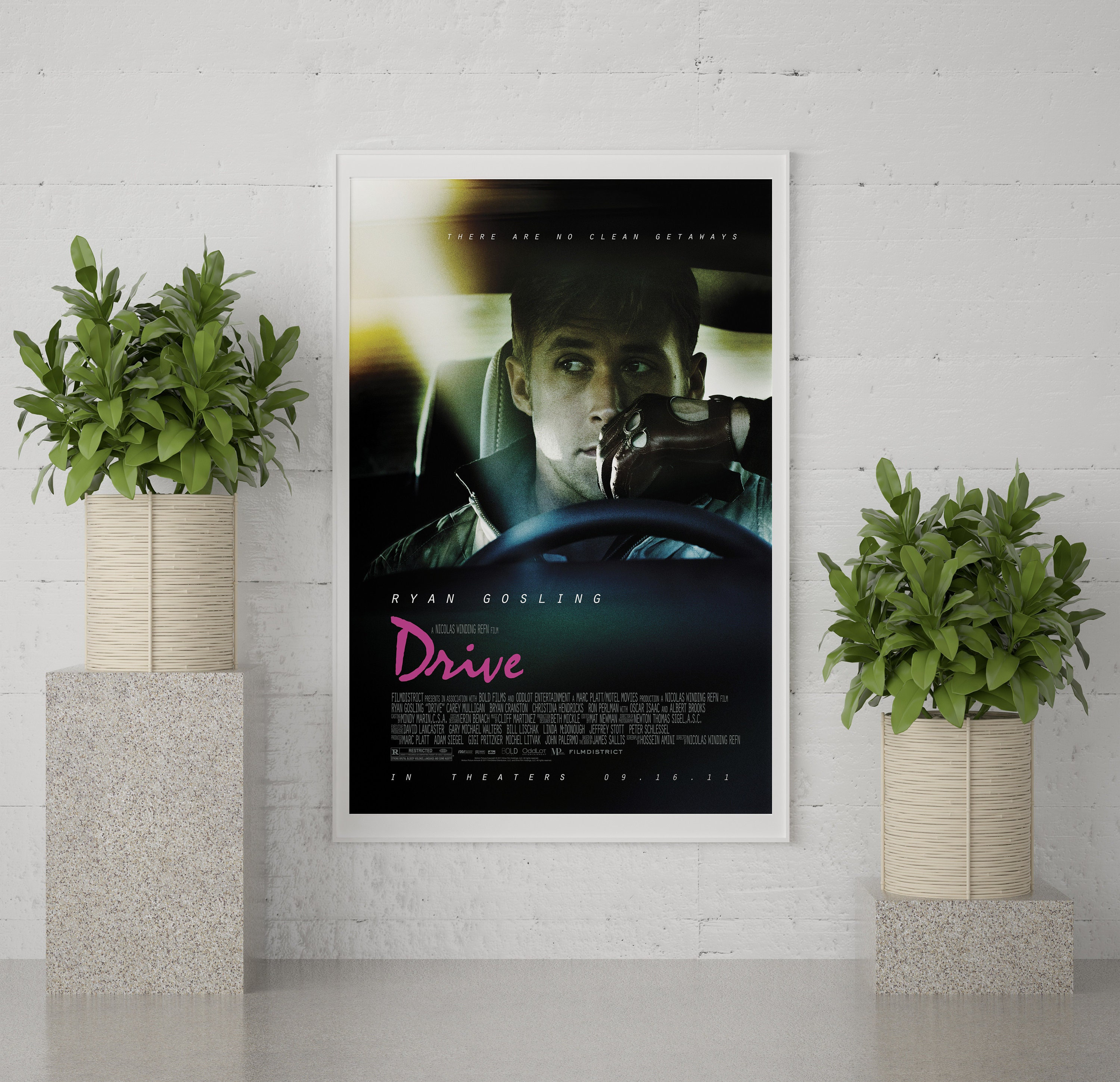 新品 300枚限定 特殊紙使用 未掲示 映画 drive フォイル紙