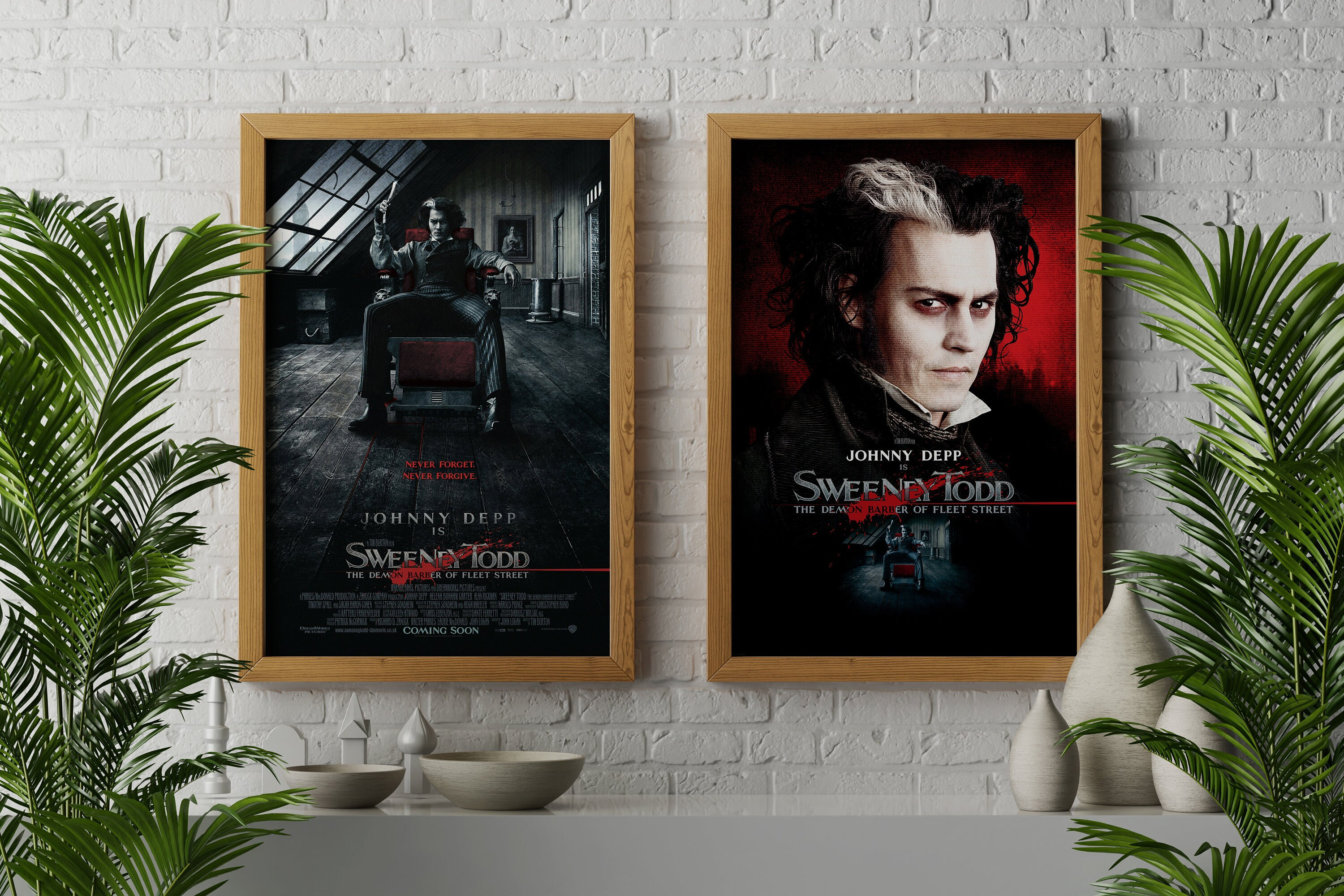Sweeney Todd Movie Poster - Etsy