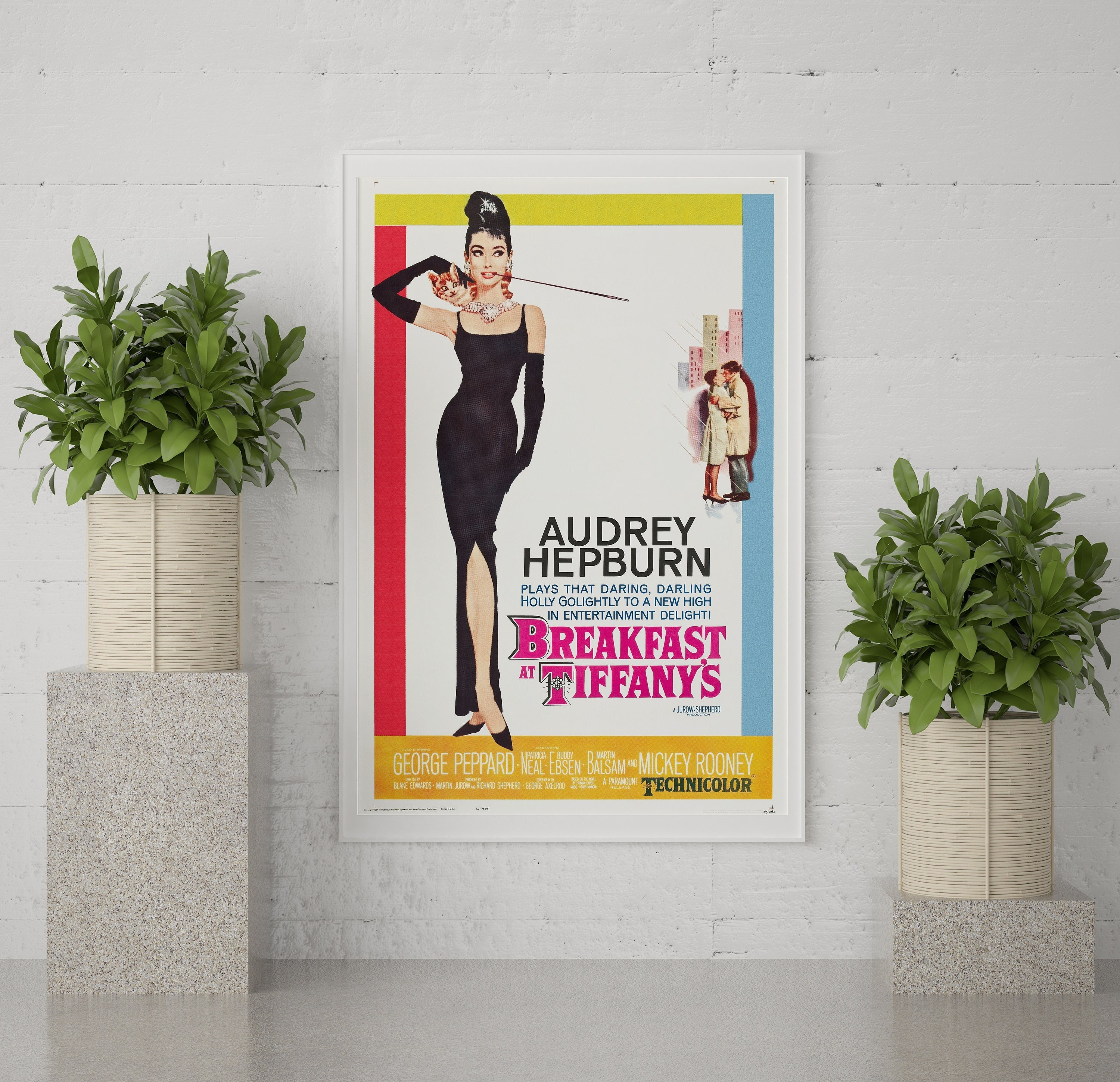 Vintage Breakfast at Tiffany's - Movie Poster - Etsy