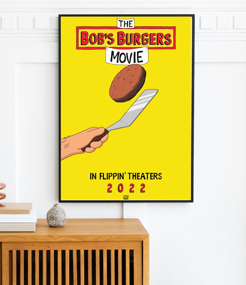 The Bob's Burgers Movie Poster Etsy