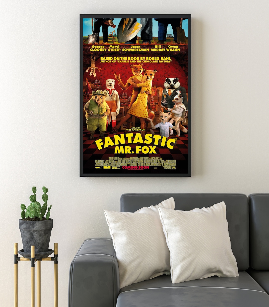Fantastic Mr. Fox Movie Poster - Etsy